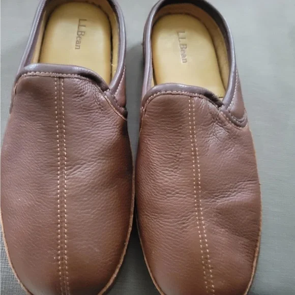 L.L. Bean | Shoes | Ll Bean Brown Leather Slipon Loafers  display picture 1